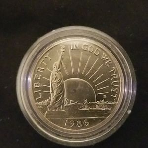 A LIBERTY HALF DOLLAR COIN